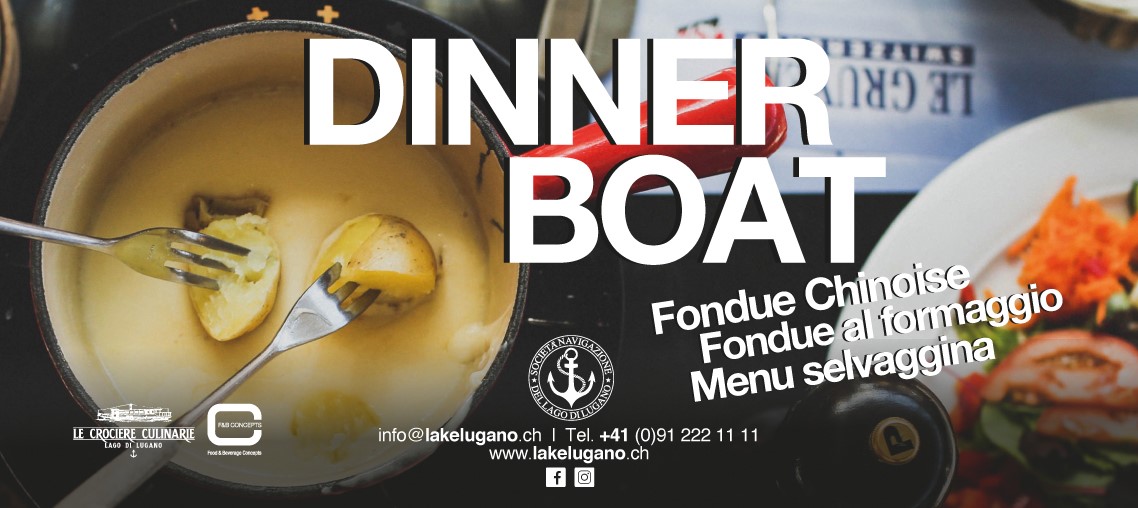 Crociera Dinner Boat - selvaggina e fondue 03.12.2022