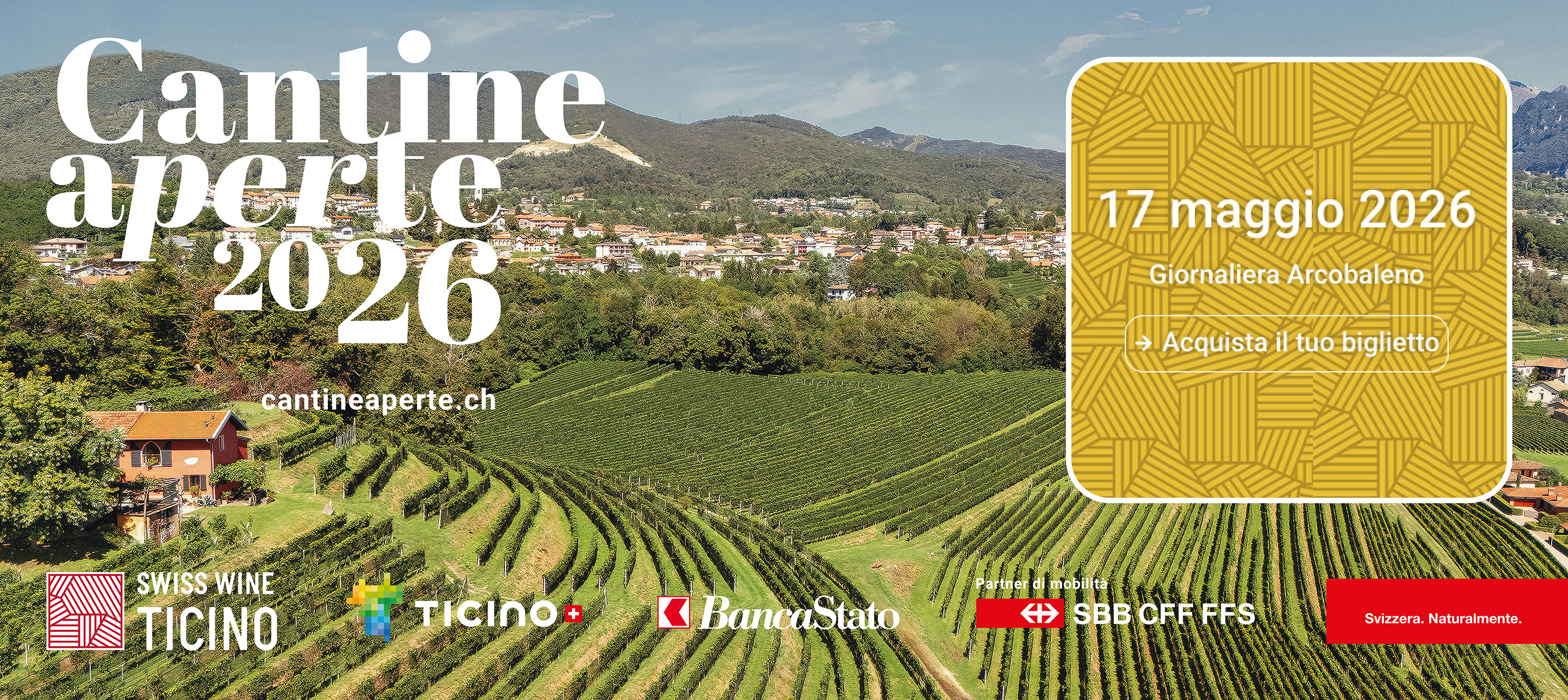 Cantine Aperte 2026 - Giornaliera speciale Arcobaleno 17.05.2026 