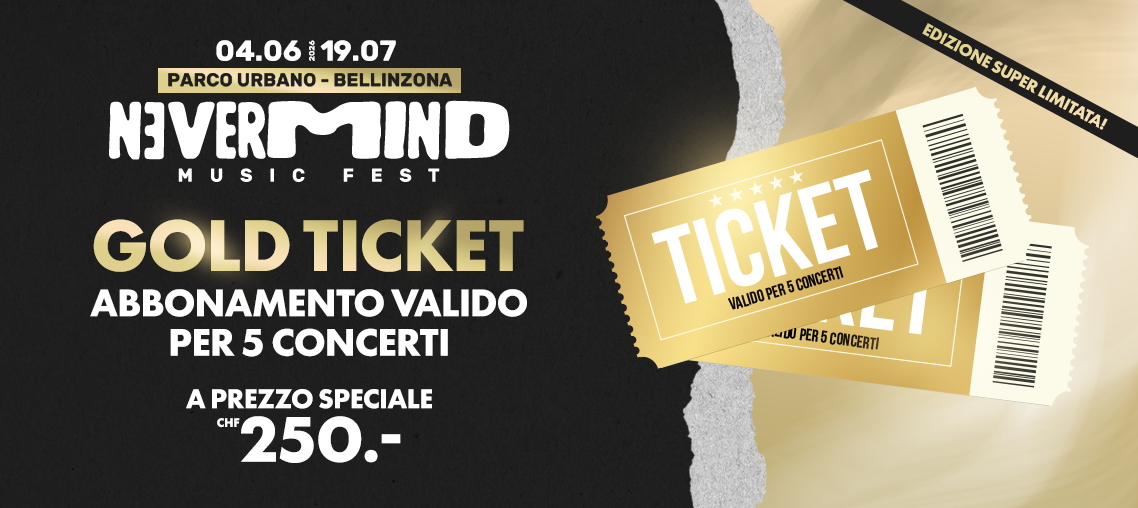 Abbonamento Nevermind Music Fest