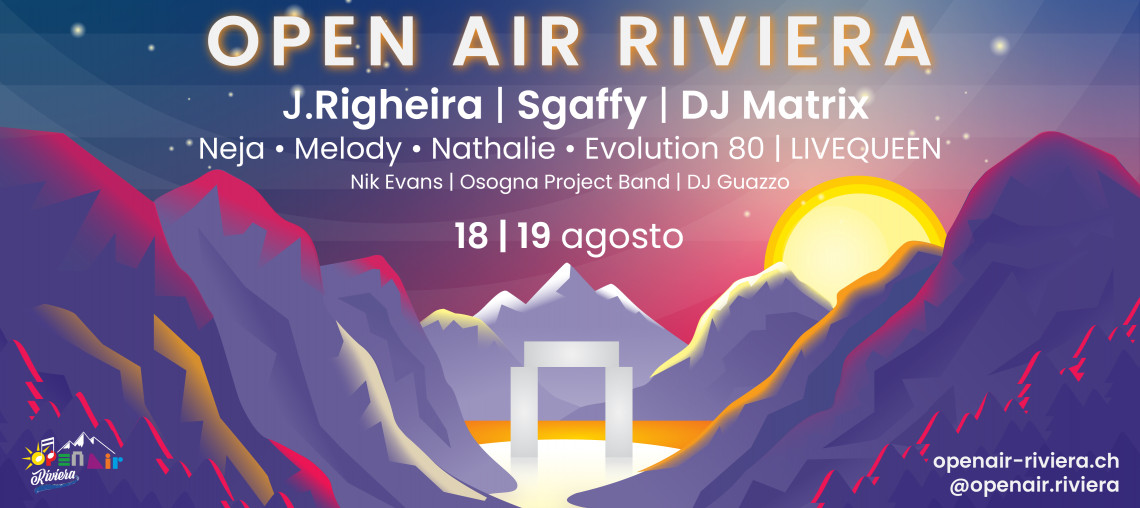 Open Air Riviera 2023 - combi 2 serate
