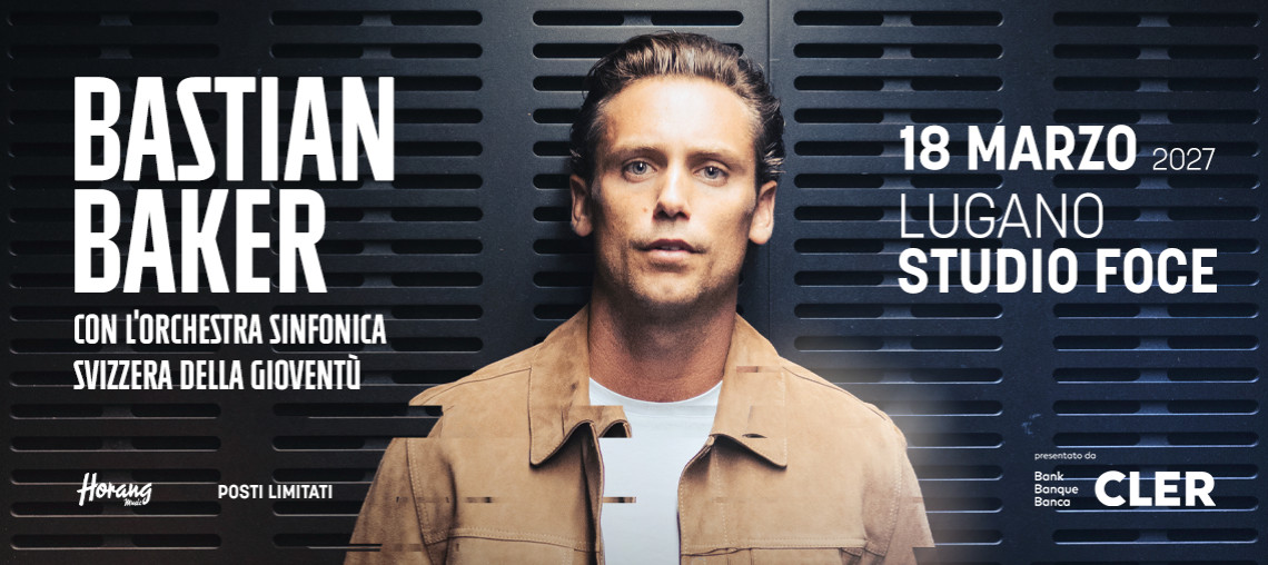 Bastian Baker con l'Orchestra Sinfonica Svizzera della Gioventù