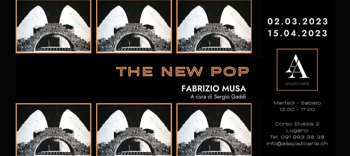 img-"THE NEW POP" mostra personale di FABRIZIO MUSA