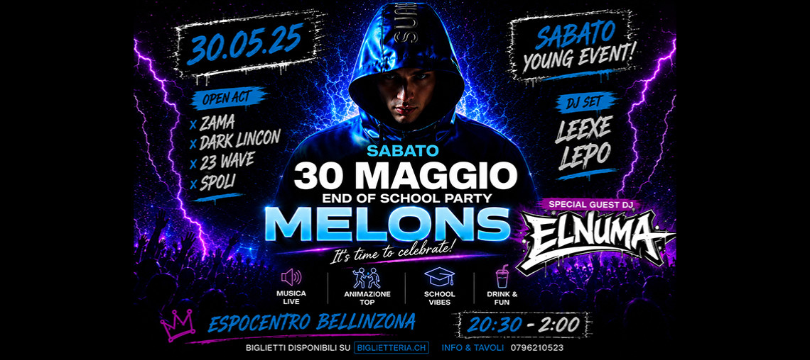 YOUNG EVENT – END OF SCHOOL PARTY